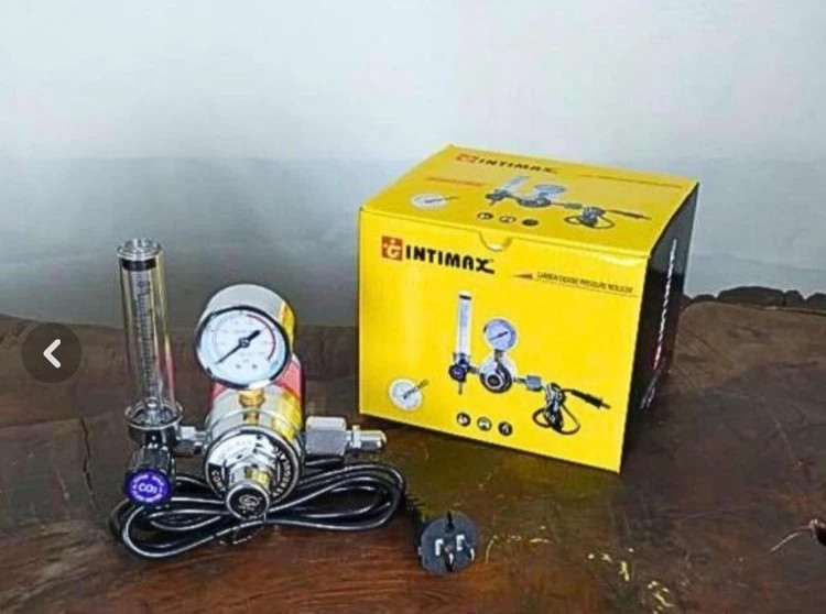 مانومتر و رگلاتور CO2 گرمکن دار حرفه ای اینتیمکس